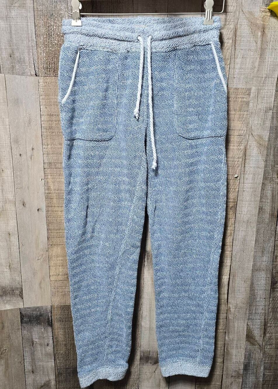 Faherty Seabrook Joggers Blue French Terry XS Casual Lounge Comfort Basic